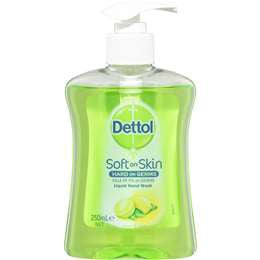 Dettol Antibacterial Liquid Hand Wash Pump Refresh 250ml