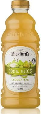 Bickfords Cloudy Pear Juice 1L