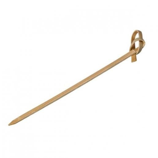 Kebab Bamboo Skewers Looped 6cm Pk 50