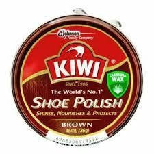 Kiwi Shoe Polish Brown 45ml