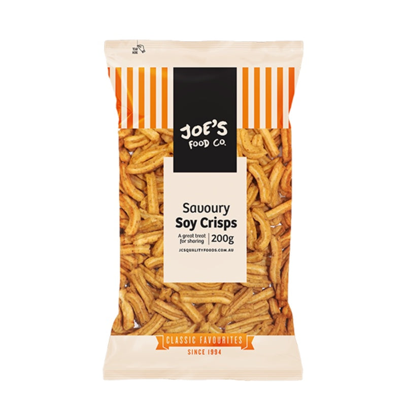 Joes Snacks Soya Crisps Original 200g