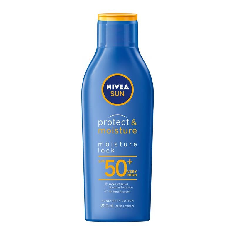 Nivea Sun Protect & Moisture 50+ Spf Sunscreen Lotion 200ml