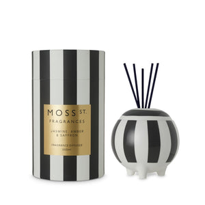 Moss St Ceramic Jasmine Amber & Saffron Diffuser - 350ml