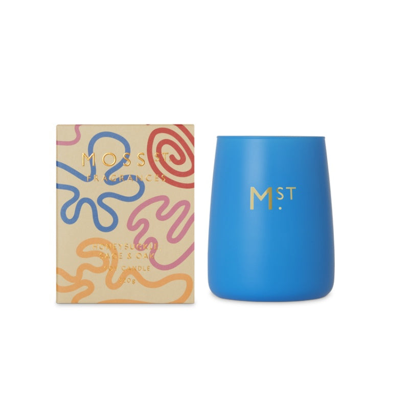 Moss St. Candle 320g - Honeysuckle Sage & Oak (Ltd Edn 2023)