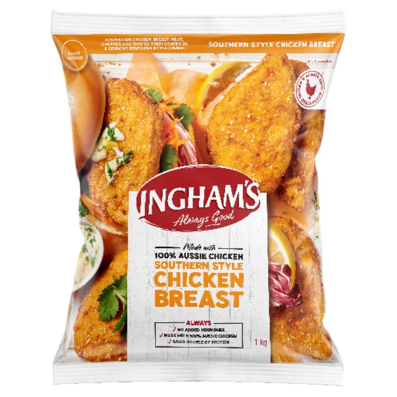 Inghams Southern Style Chicken Breast 1kg