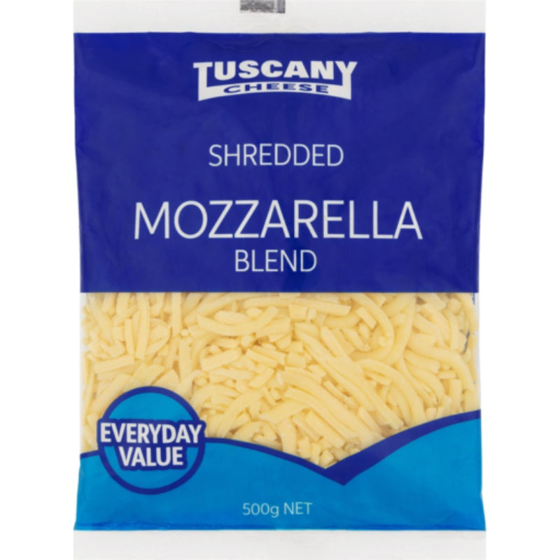 Tuscany Mozzarella Shredded Cheese Blend 500g