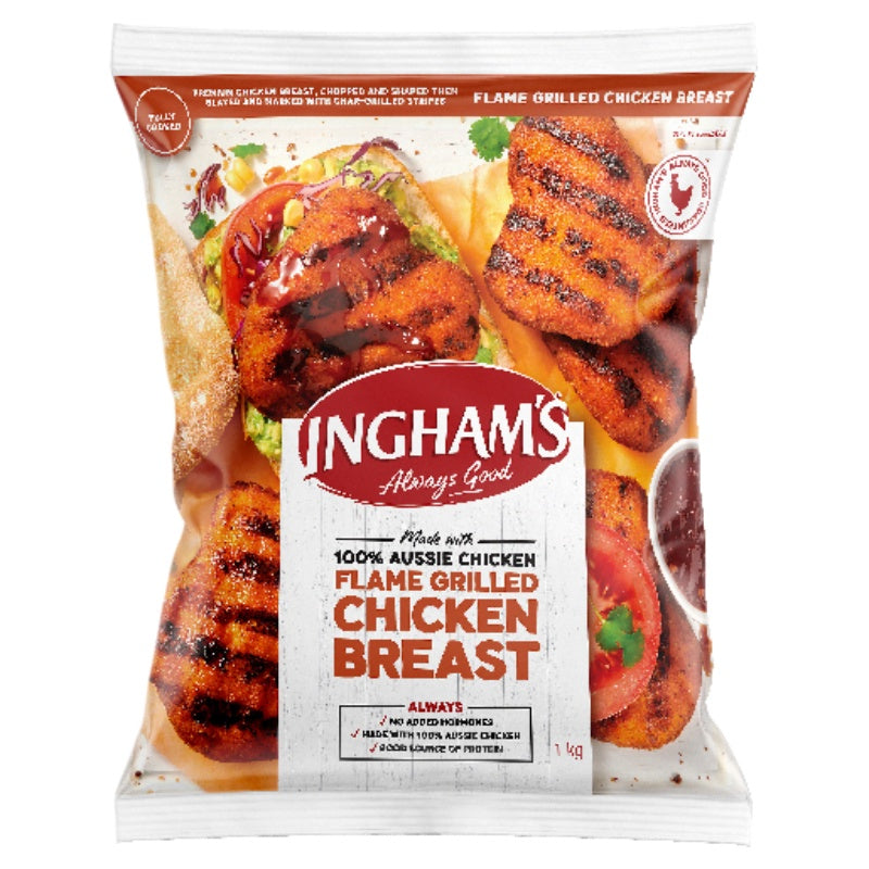 Ingham Flame Grilled Chicken Breast 1kg