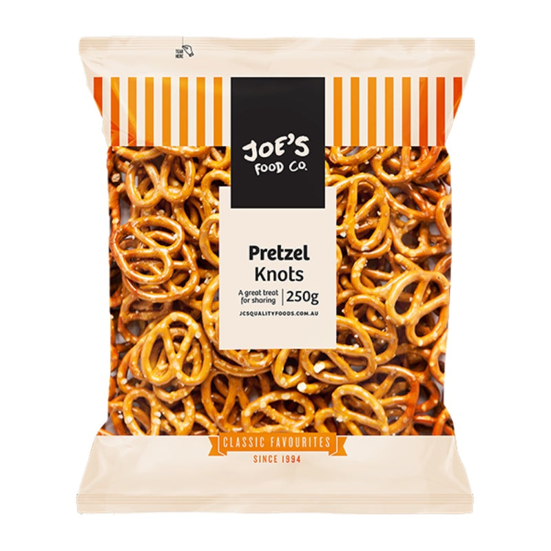 Joes Snacks Pretzel Knots 250g