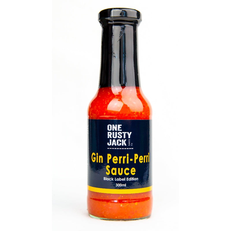 One Rusty Jack Black Label Gin Peri-Peri Sauce 300ml