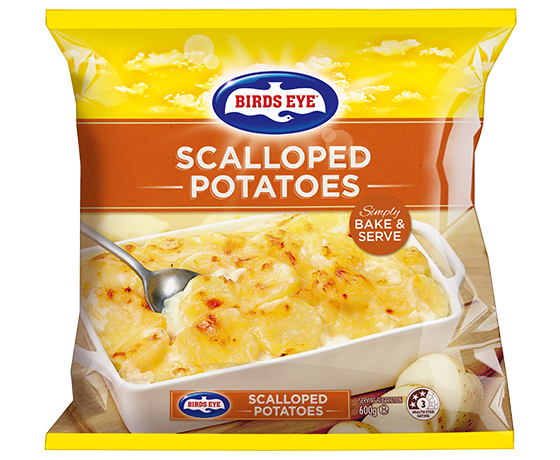 Birds Eye Scalloped Potatoes 600g