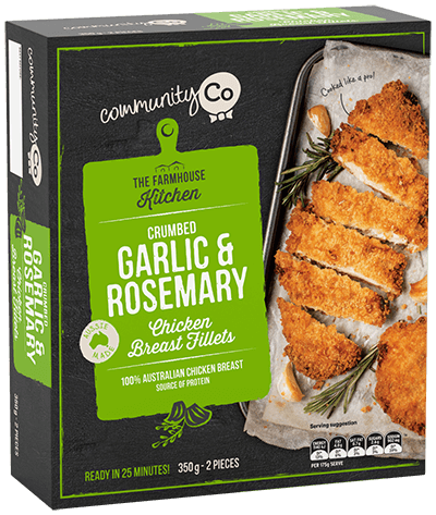 Community Co Garlic & Rosemary Chicken Fillet 350g