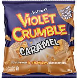 Violet Crumble Caramel Bites 170g