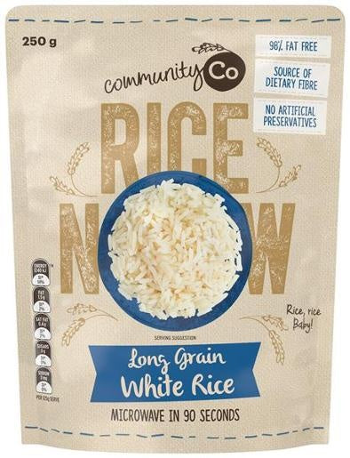 Community Co Long Grain White Rice 250g