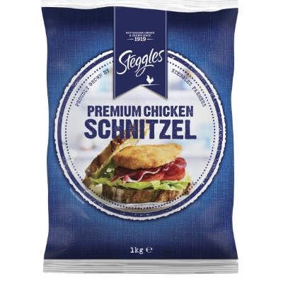 Steggles Premium Chicken Breast Schnitzel 1kg