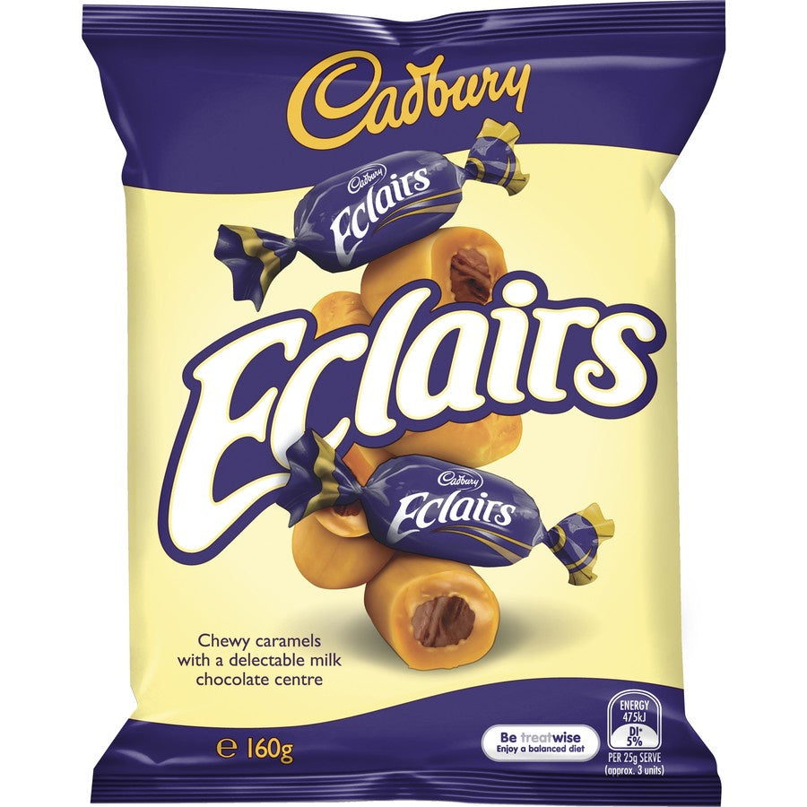 Cadbury Chocolate Eclairs 160g