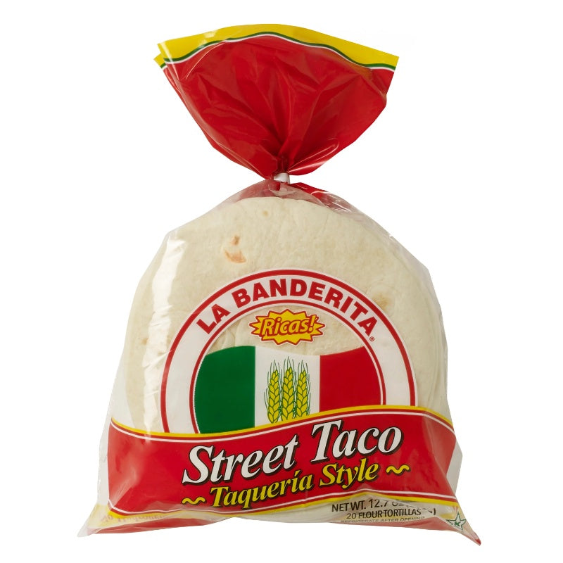 La Banderita Street Taco 4'' Flour 20pk