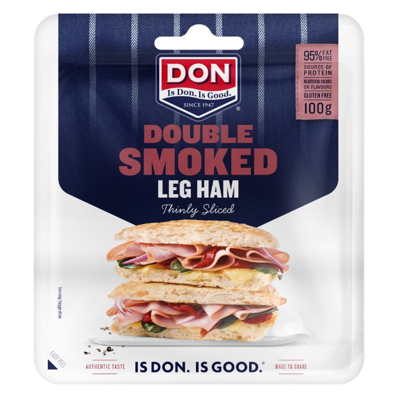 Don Ham Double Smoked Shaved 100g