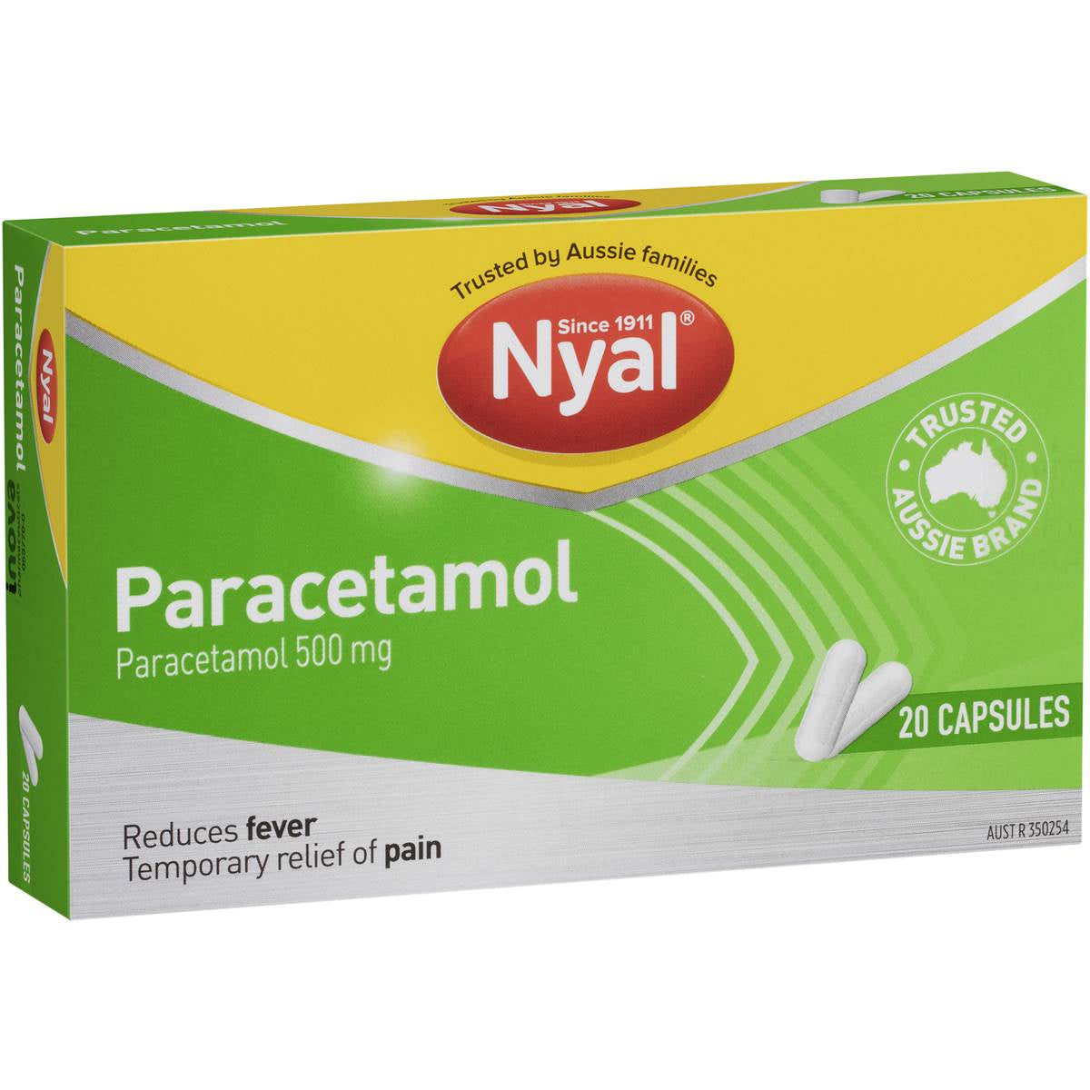 Nyal Paracetamol Capsules 20s