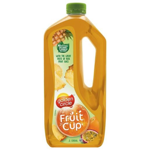 Golden Circle Fruit Cup Crush Cordial 2L