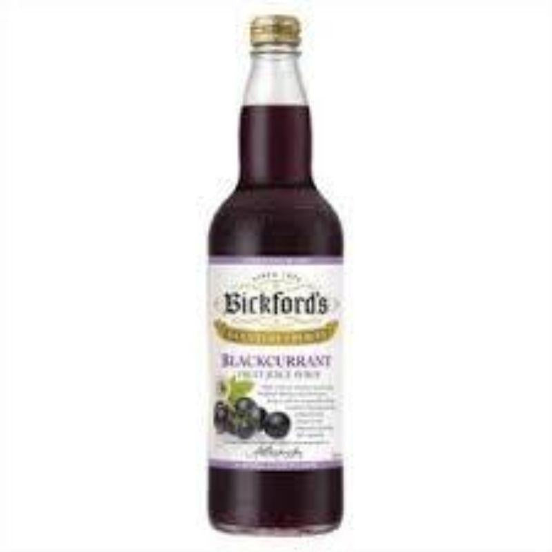 Bickfords Blackcurrant Fruit Juice Syrup 750ml