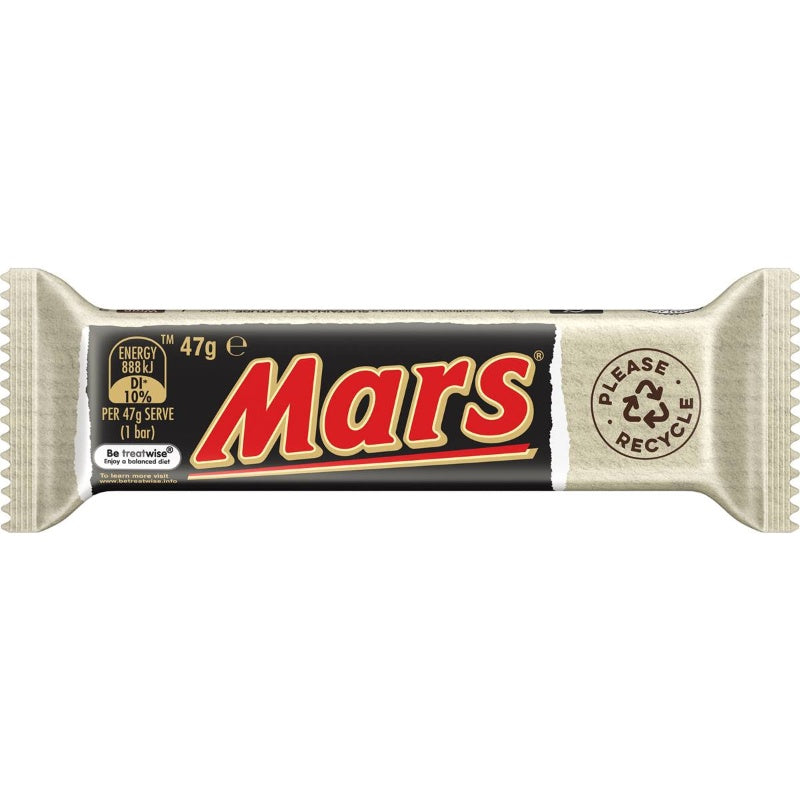 Mars Chocolate Bar With Nougat & Caramel 47g