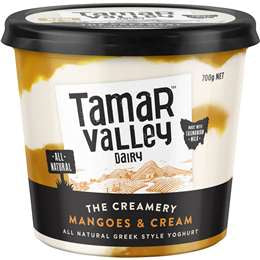 Tamar Valley Dairy Yoghurt Mango & Cream 700g