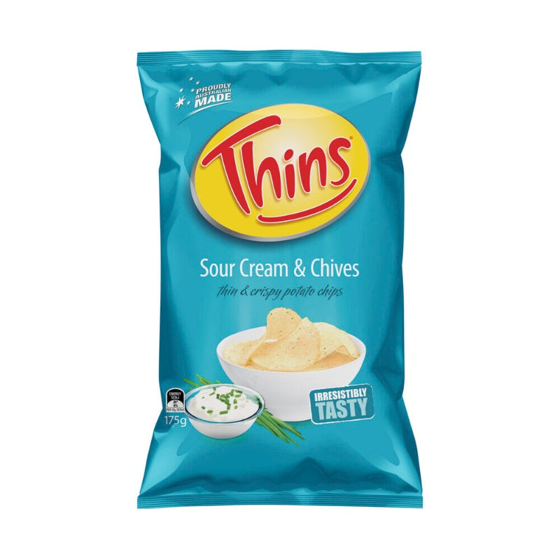 Thins Chips Sour Cream & Chives 175g