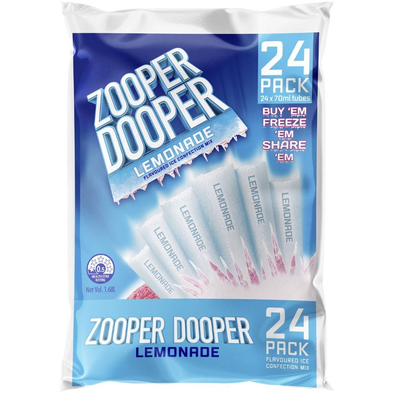 Zooper Dooper Lemonade 24 x 70ml