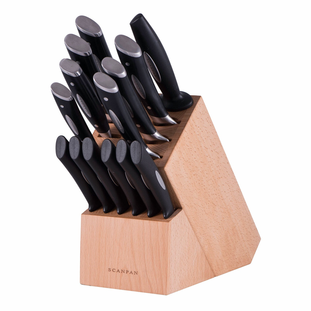 Scanpan Classic 15 Piece Cutlery Block