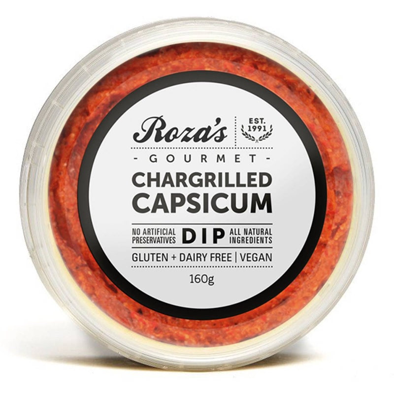 Roza's Chargrilled Capsicum Dip 160g