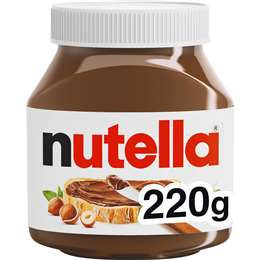 Nutella Hazelnut Chocolate Spread 220g