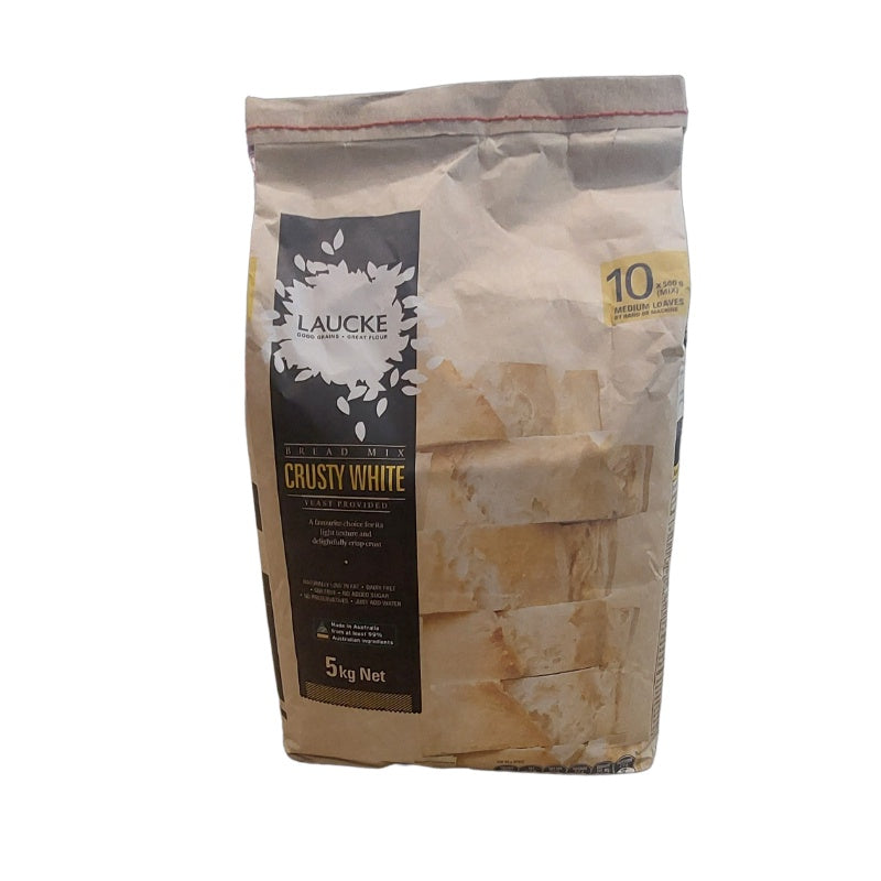 Laucke Crusty White Bread Mix 5kg