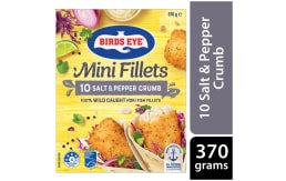 Birds Eye Mini Fish Fillet Salt & Pepper 370g