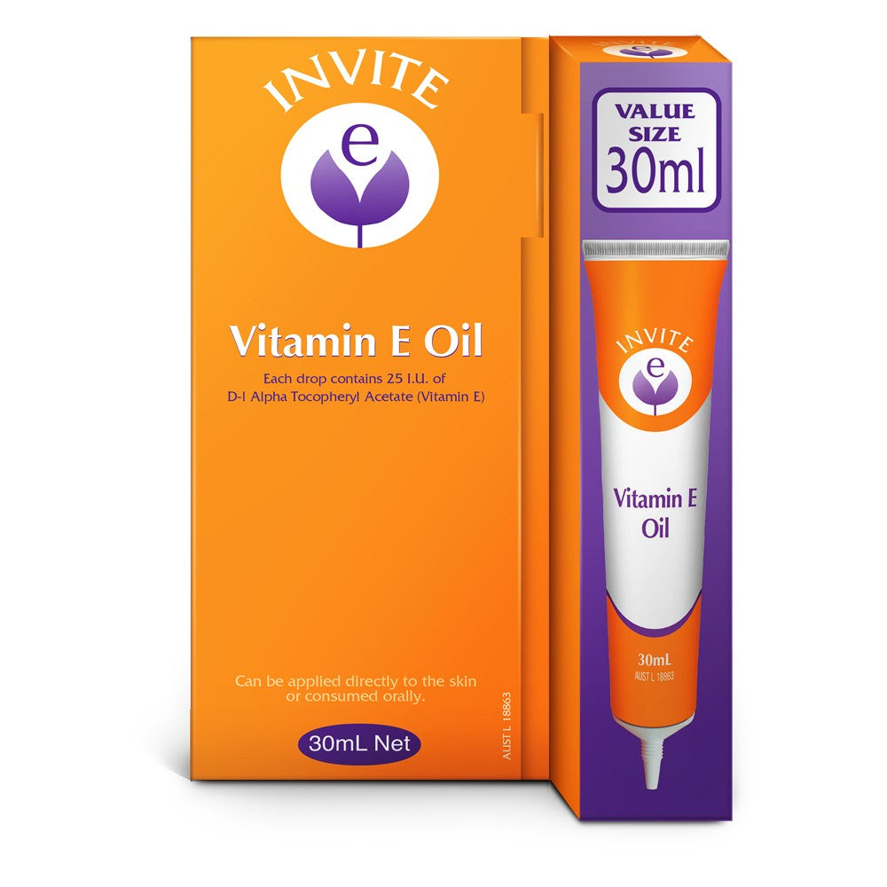 Invite E Vitamin E Pure Oil 30ml