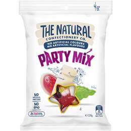 The Natural Confectionery Co. Party Mix Share Bag 220g