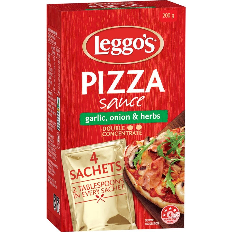 Leggo's Pizza Sauce 200g - 4 Sachets