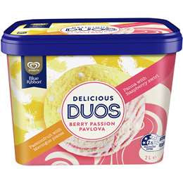 Blue Ribbon Delicious Duo Berry Passion Pavlova 2l