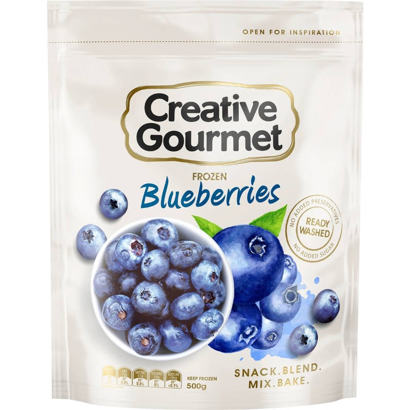 Creative Gourmet Frozen Blueberries 300g