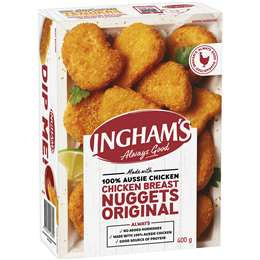 Inghams Chicken Nuggets Original 400g