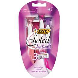 Bic Soleil Twilight Lavender Razor 4pk