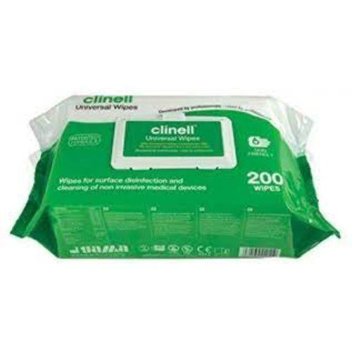 Clinical Midi Wipes 200x200mm 200 sheets/Pack