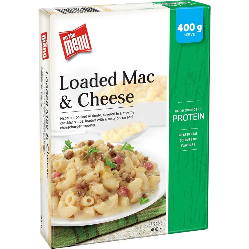 On The Menu Loaded Mac & Cheese 400g