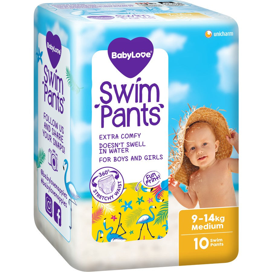 Babylove Medium Swim Pants 10pk