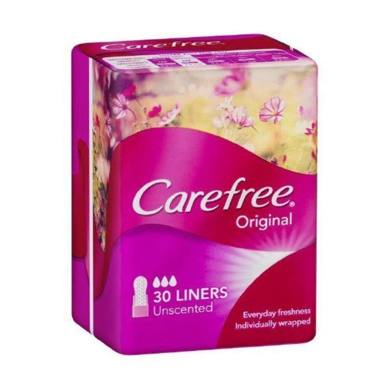 Carefree® Liners Folded & Wrapped 30pk