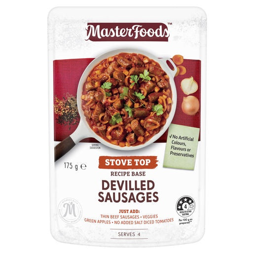 MasterFoods Devilled Sausages 175g