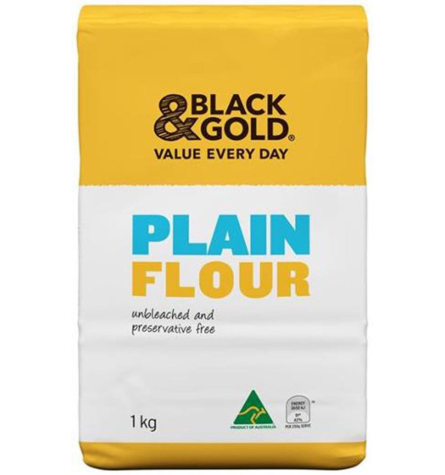 Black & Gold Plain Flour 1kg