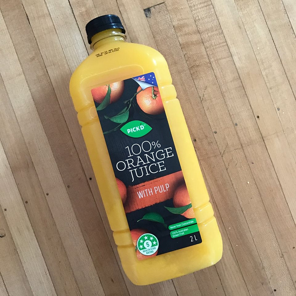 Pick'd Orange Juice pulp free