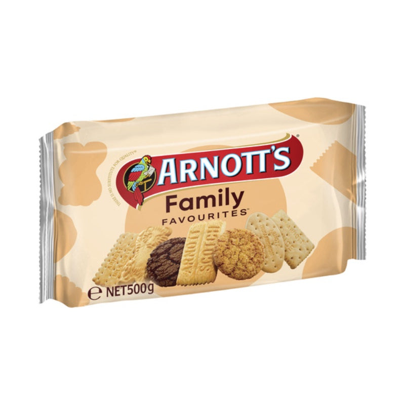 Arnotts Family Assorted Creams Biscuits 500g