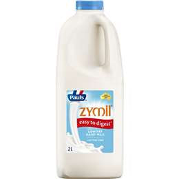 Pauls Zymil Low Fat Milk 2l