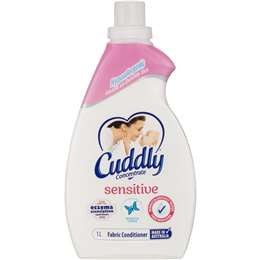 Cuddly Concentrate Fabric Conditioner Hypoallergenic Sensitive 1l